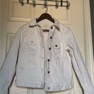 Banana Republic Off-White Jean Jacket